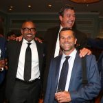 Nelson Boyce, Wendell Scott, and others at the 2019 IRTS Hall of Mentorship dinner