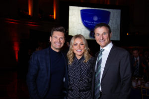 Ryan Seacrest, Kelly Ripa at the Giants of Broadcasting event